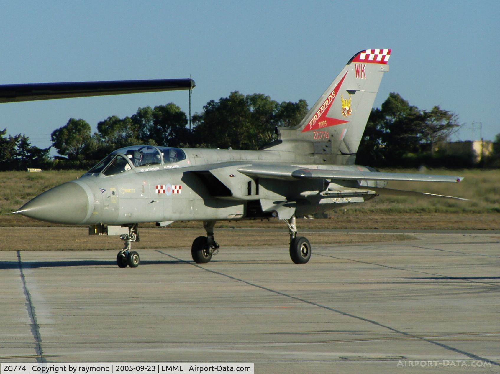 ZG774, 1992 Panavia Tornado F.3 C/N 904/AS138/3446, Tornado ZG774/WK 56Sqd RAF