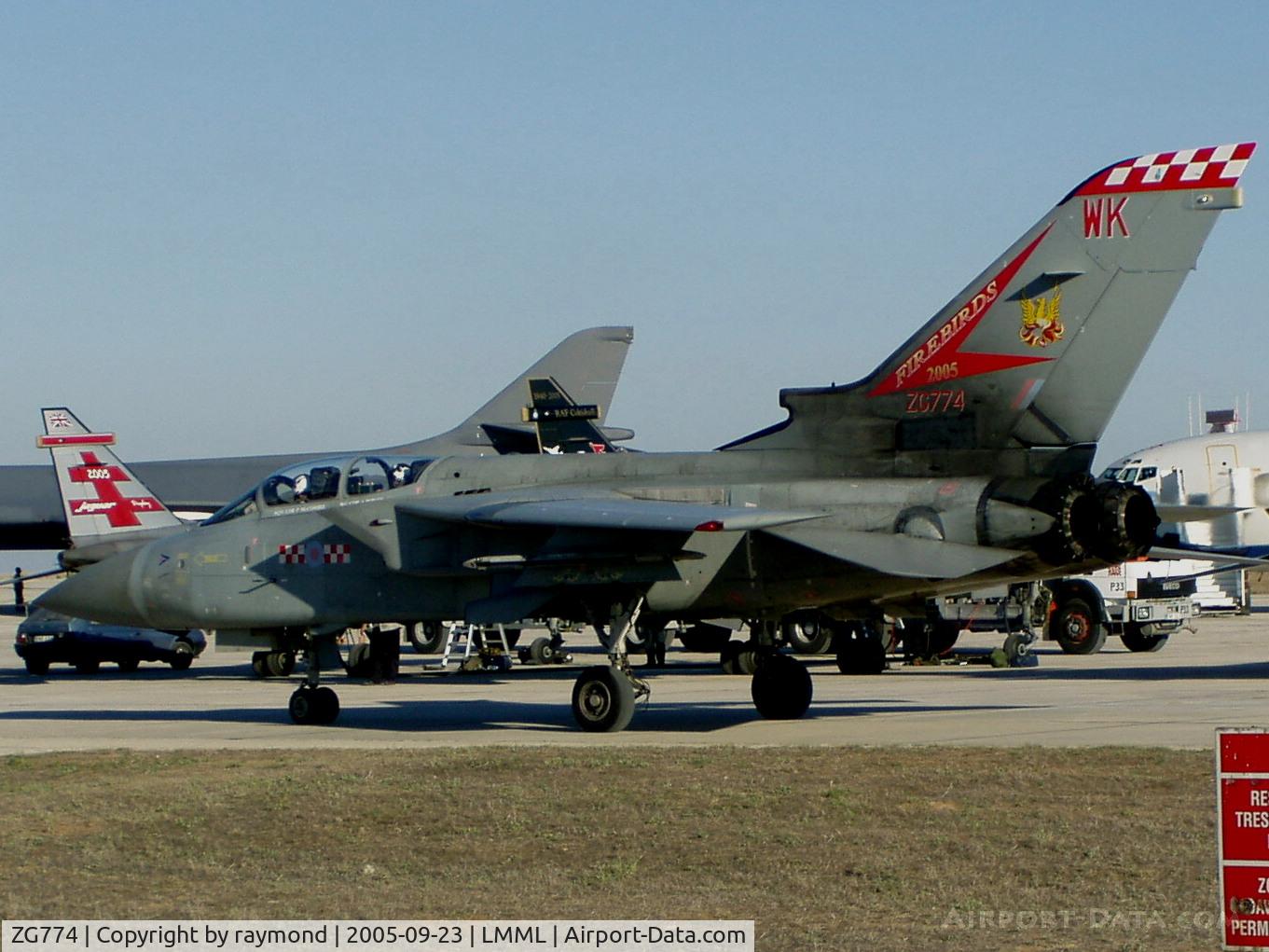 ZG774, 1992 Panavia Tornado F.3 C/N 904/AS138/3446, Tornado ZG774/WK 56Sqd RAF