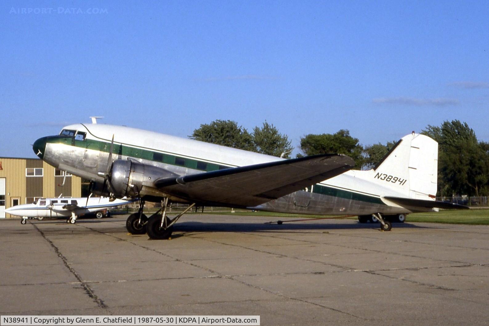N38941, Douglas DC-3-G202A C/N 6332, C-49K 43-2007