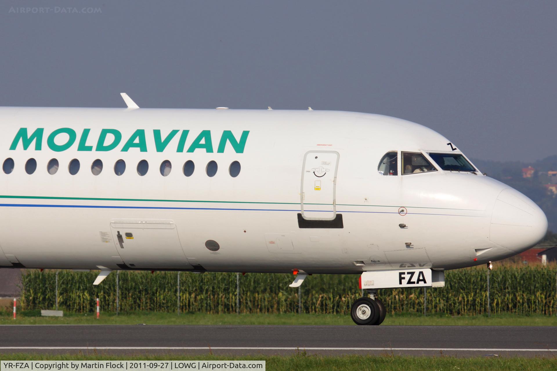 YR-FZA, 1992 Fokker 100 (F-28-0100) C/N 11395, .....