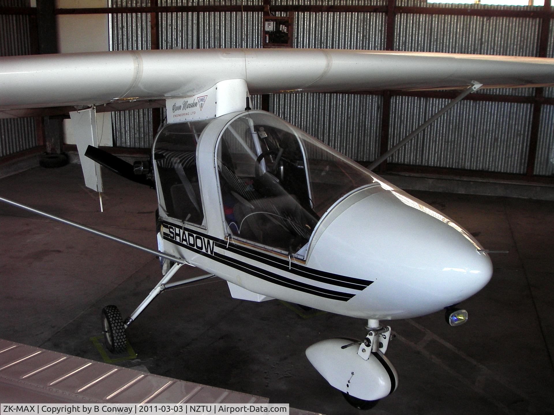 ZK-MAX, 1987 CFM Shadow Series BD C/N 056, 503 powered