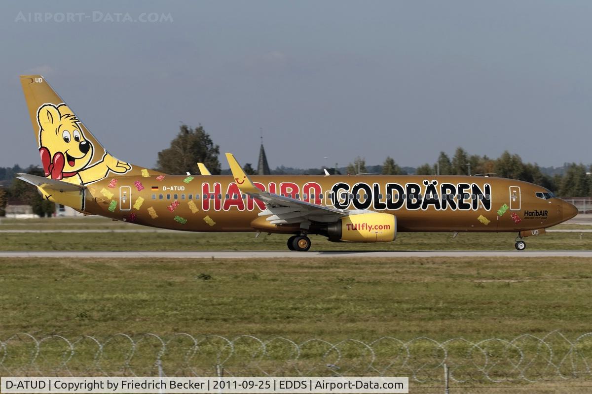 D-ATUD, 2006 Boeing 737-8K5 C/N 34685, departure via RW07