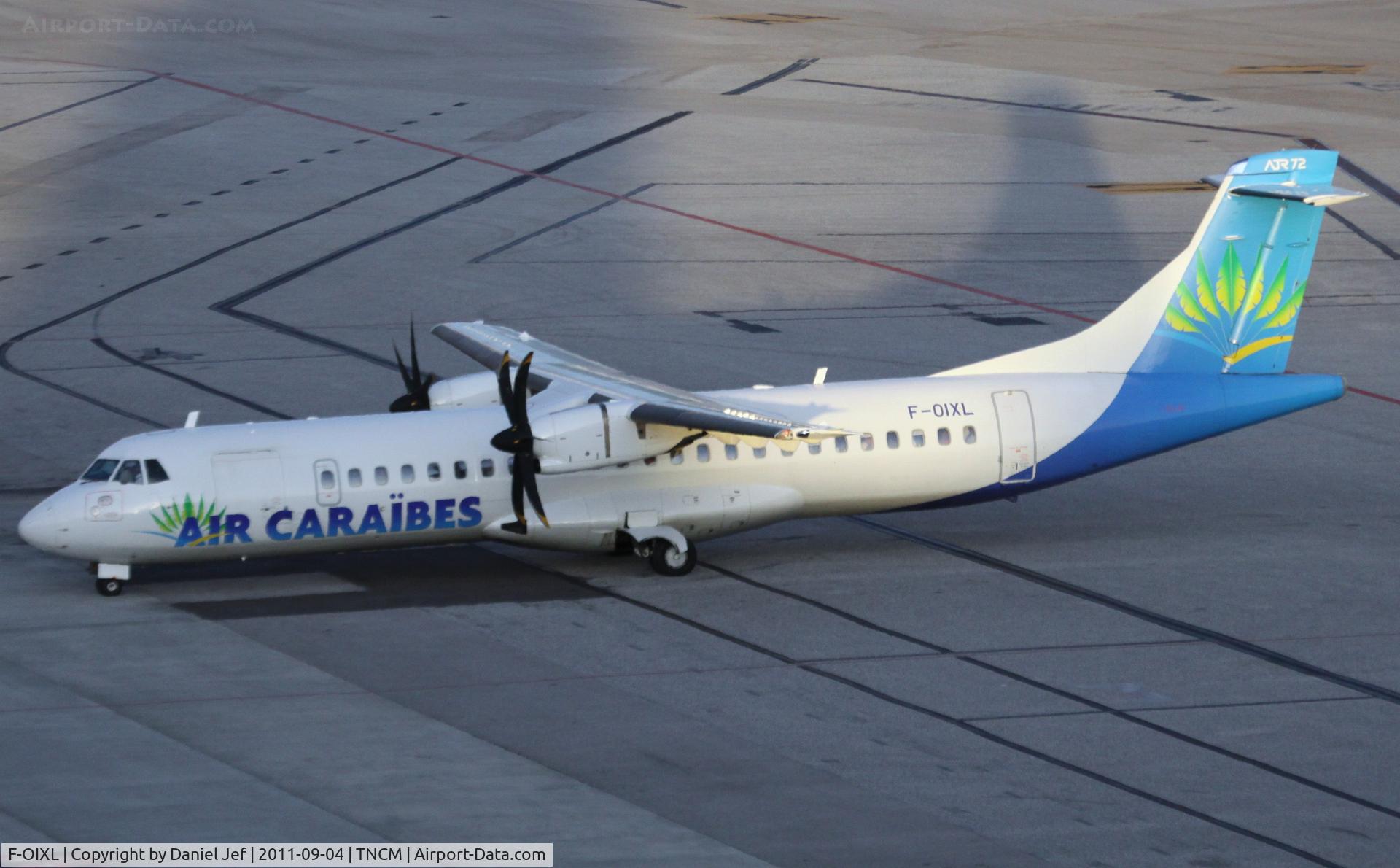 F-OIXL, 2009 ATR 72-212A C/N 888, F-OIXL at TNCM