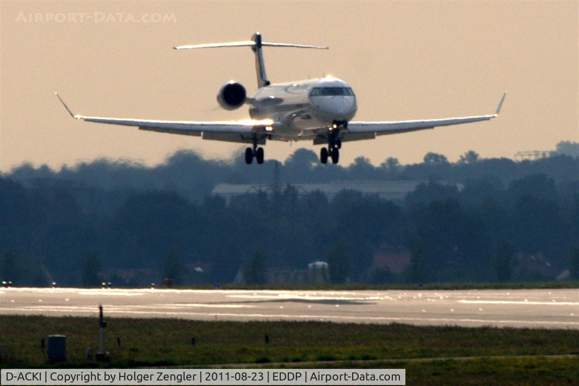D-ACKI, 2006 Bombardier CRJ-900LR (CL-600-2D24) C/N 15088, Final in early sunlight on rwy 26L.