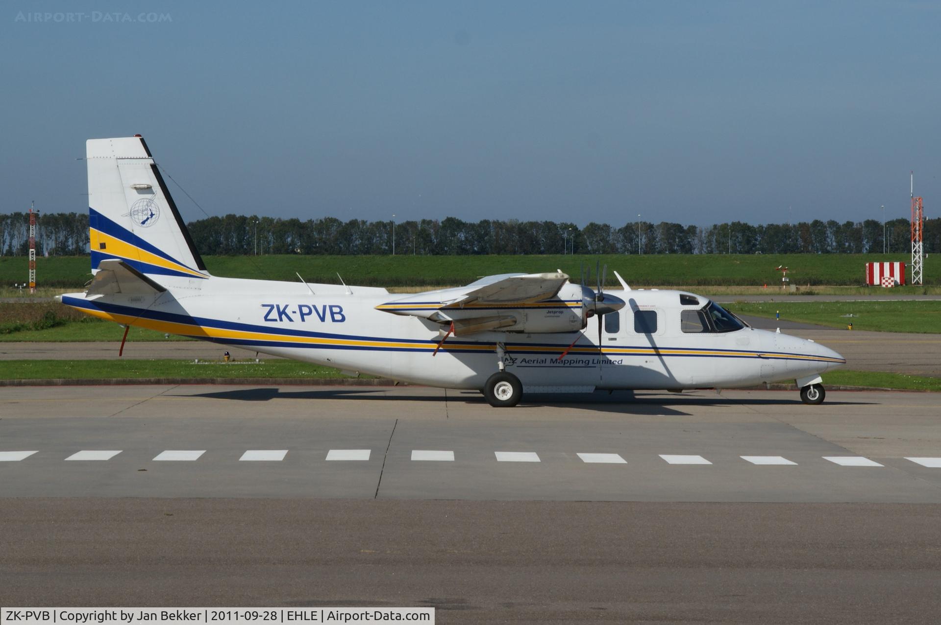 ZK-PVB, 1976 Rockwell 690A Turbo Commander Turbo Commander C/N 11321, Platform Lelystad