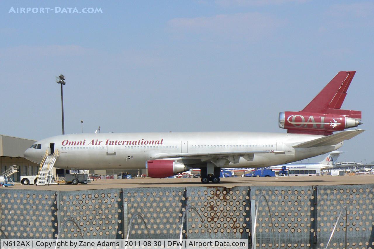N612AX, 1987 McDonnell Douglas DC-10-30 C/N 48290, At DFW Airport