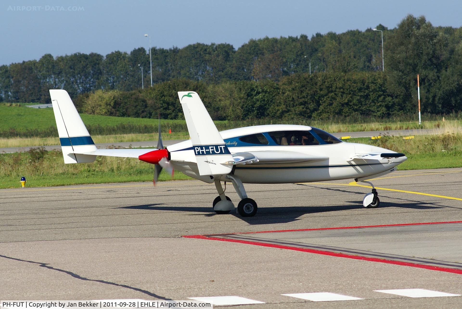 PH-FUT, 2001 Velocity Velocity 173 Elite FG C/N F02RG-001, Lelystad Airport. Plane crashed in Spain 2016-12-27
