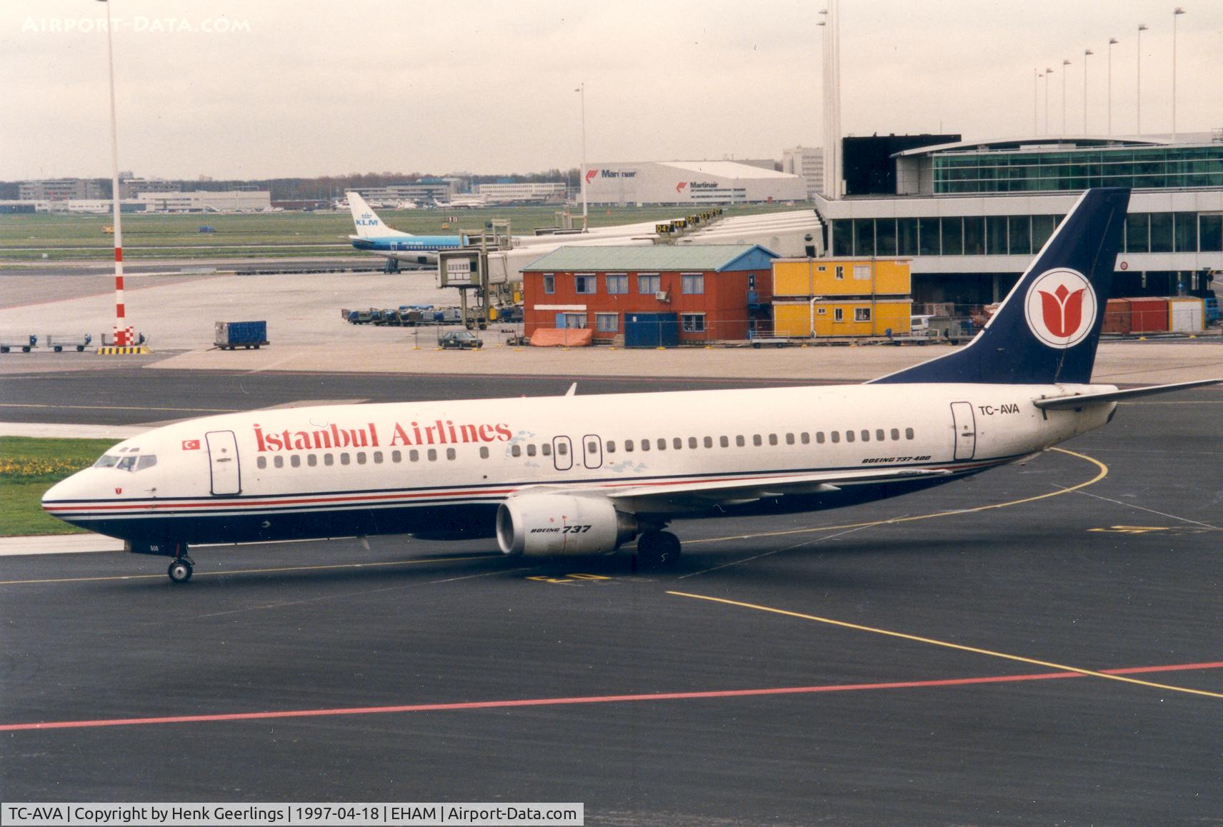 TC-AVA, 1992 Boeing 737-4S3 C/N 25594, Istanbul Airlines