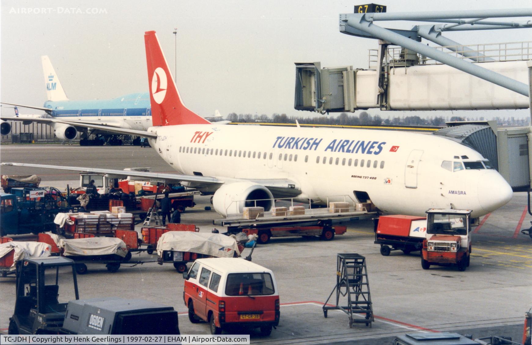 TC-JDH, 1992 Boeing 737-4Y0 C/N 25184, Turkish Airlines