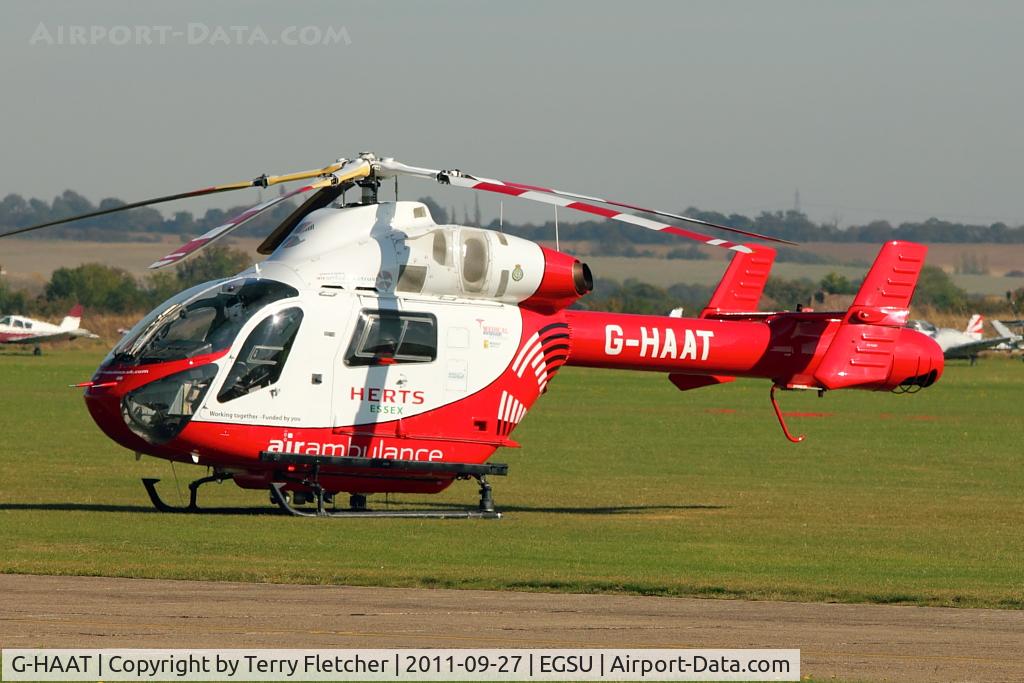 G-HAAT, 2000 McDonnell Douglas MD-900 Explorer C/N 900-00081, At 2011 Helitech at Duxford