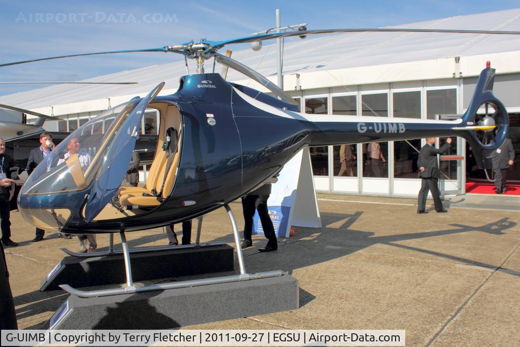 G-UIMB, 2011 Guimbal Cabri G2 C/N 1028, G-UIMB Not yet on the UK register - but displayed at 2011 Helitech at Duxford
