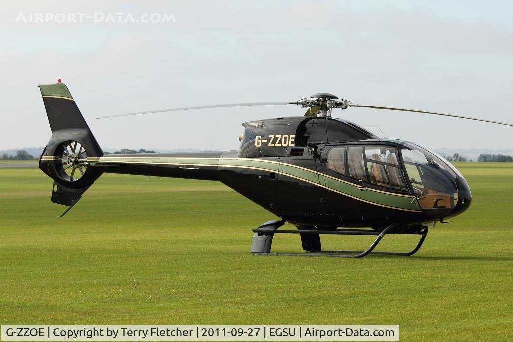 G-ZZOE, 2001 Eurocopter EC-120B Colibri C/N 1196, At 2011 Helitech at Duxford
