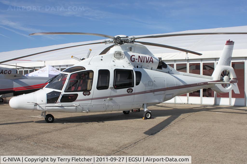 G-NIVA, 2003 Eurocopter EC-155B-1 C/N 6642, At 2011 Helitech at Duxford
