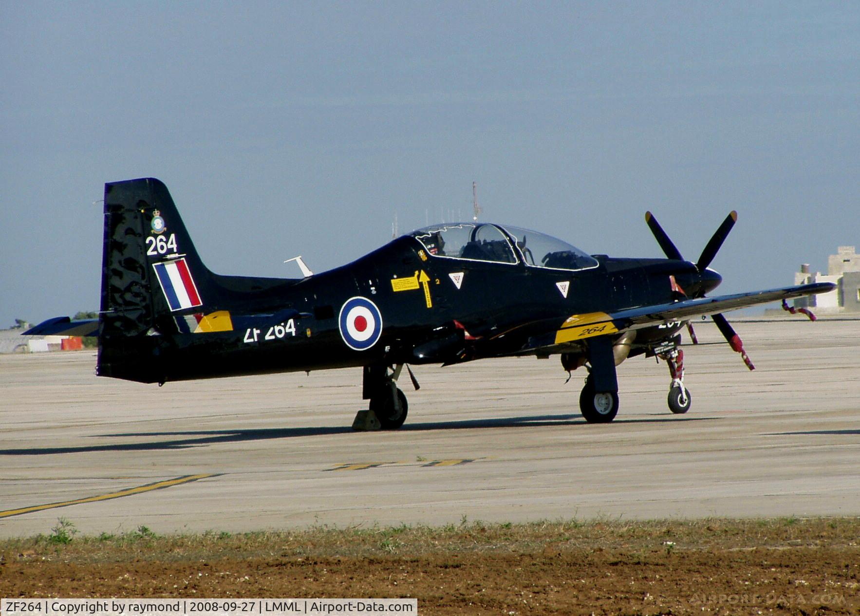 ZF264, 1990 Short S-312 Tucano T1 C/N S053/T48, Tucano ZF264 1FTS RAF