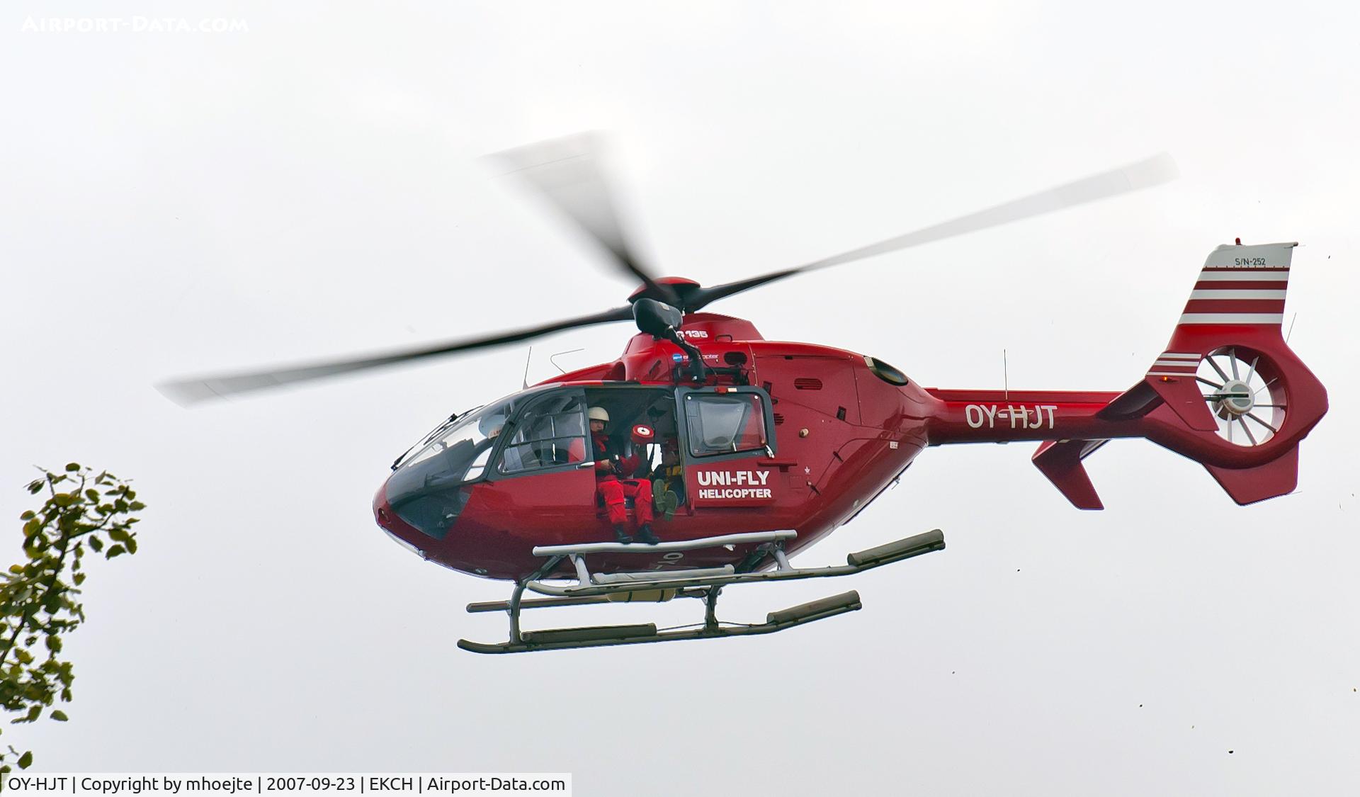 OY-HJT, 2002 Eurocopter EC-135T-2 C/N 0252, Training