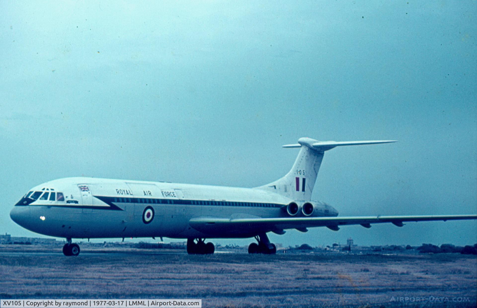 XV105, 1967 BAC Vickers VC10 C.1K C/N 835, VC10 XV105 10Sqd RAF