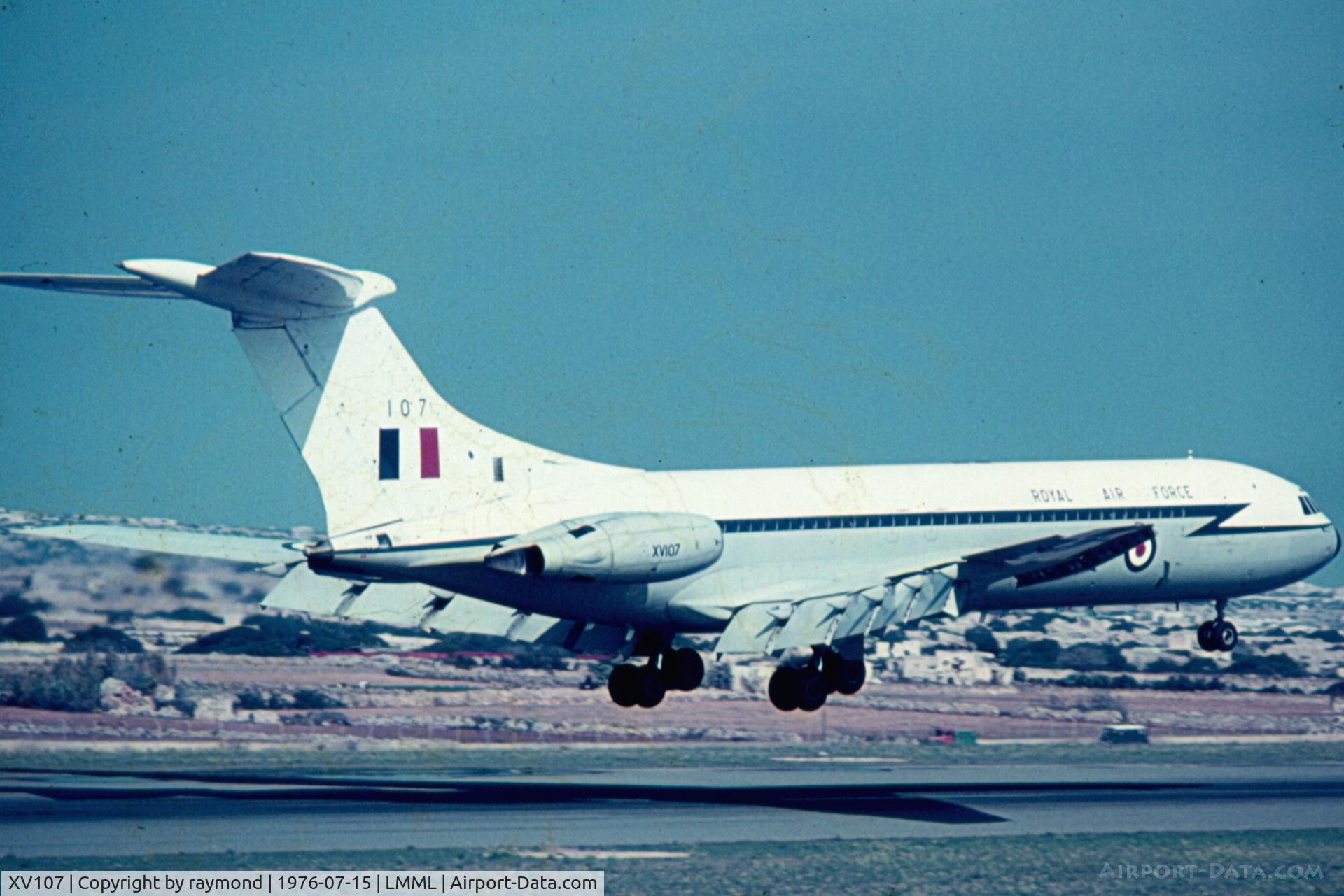 XV107, 1968 Vickers VC10 C.1K C/N 837, VC10 XV107 10Sqd RAF