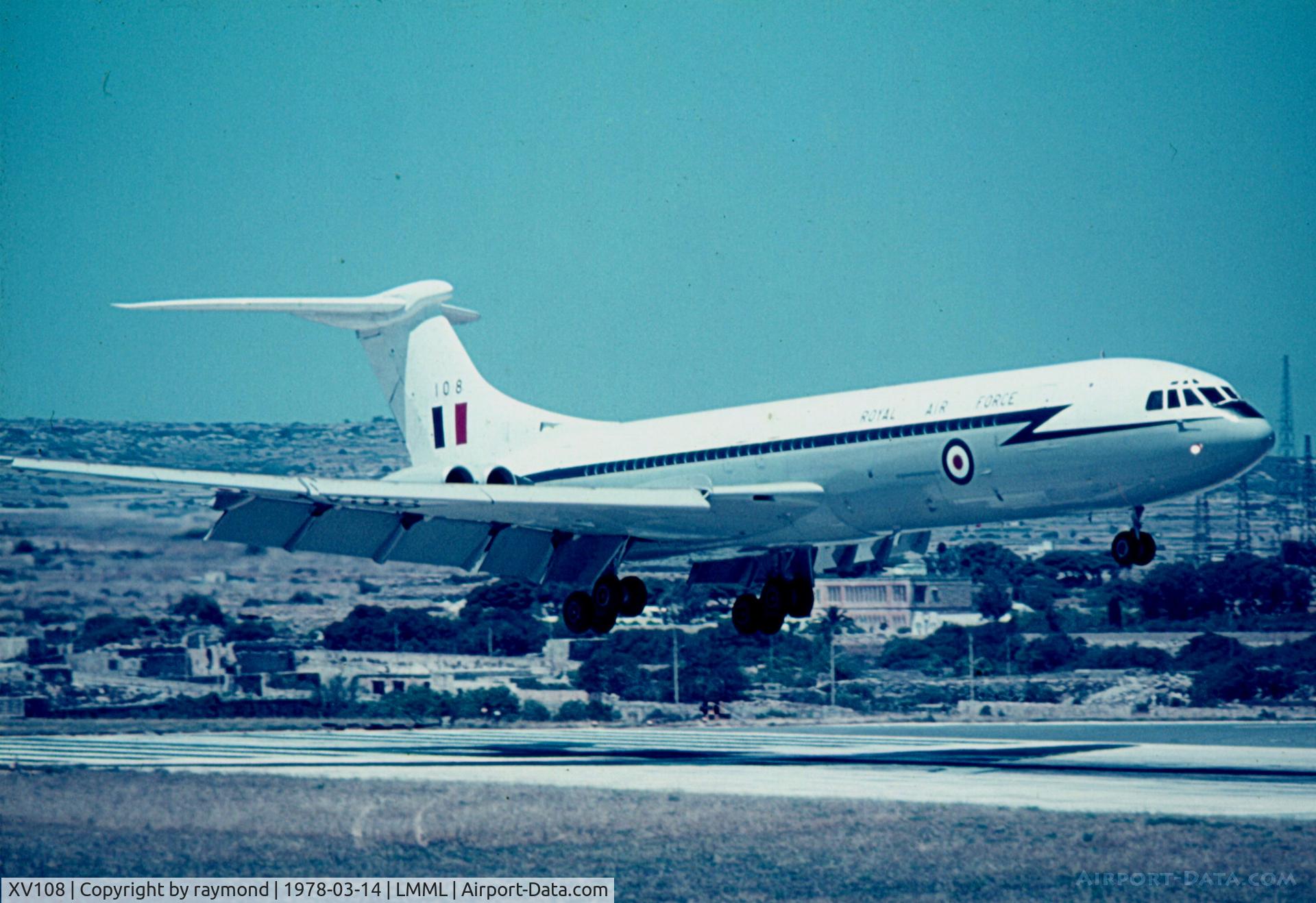XV108, 1968 Vickers VC10 C.1K C/N 838, VC10 XV108 10Sqd RAF