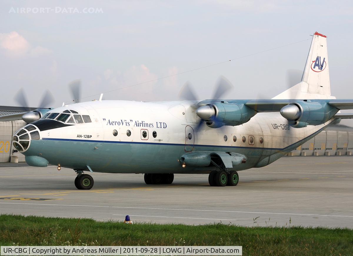 UR-CBG, 1966 Antonov An-12BK C/N 6343705, Nice visitor!
