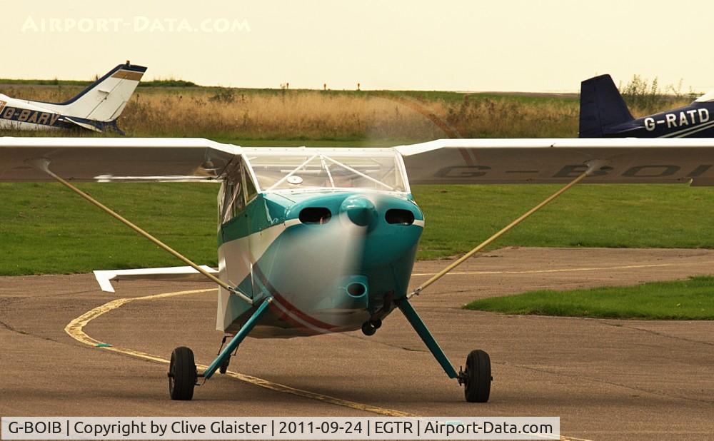 G-BOIB, 1997 Wittman W-10 Tailwind C/N PFA 031-10551, Hex: 402ABD