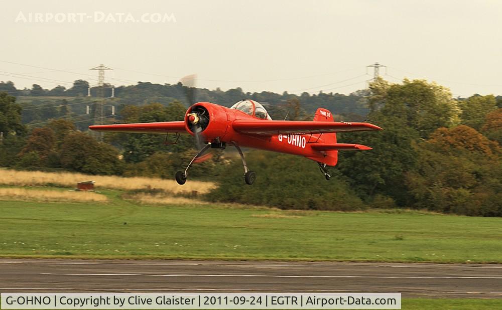 G-OHNO, 1990 Yakovlev Yak-55 C/N 901104, Ex: DOSAAF 97 (BLUE)> SE-LOO>OY-TLL>G-OHNO