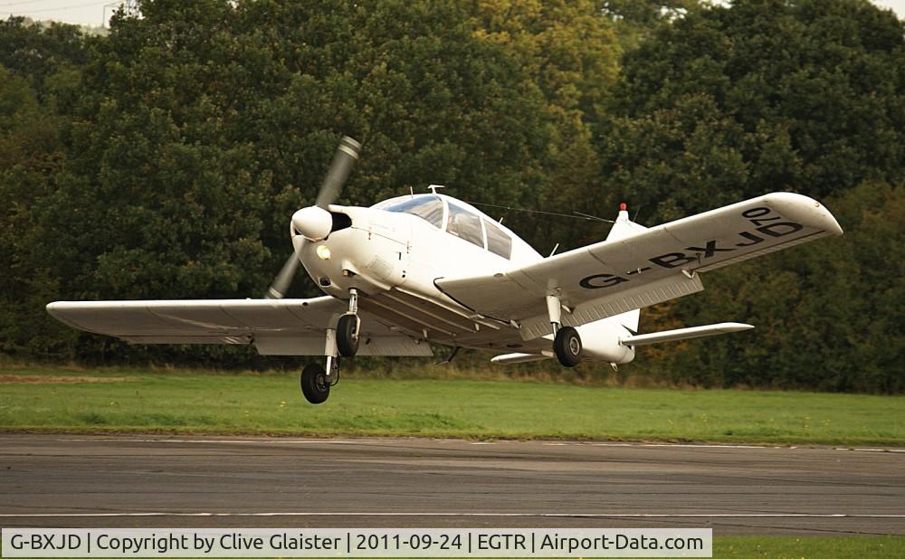 G-BXJD, 1967 Piper PA-28-180 Cherokee C/N 28-4215, Ex: OY-BBZ>G-BXJD