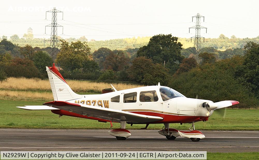 N2929W, 1974 Piper PA-28-151 Cherokee Warrior C/N 28-7415457, FUNAIR INC - OWNER TRUSTEE
