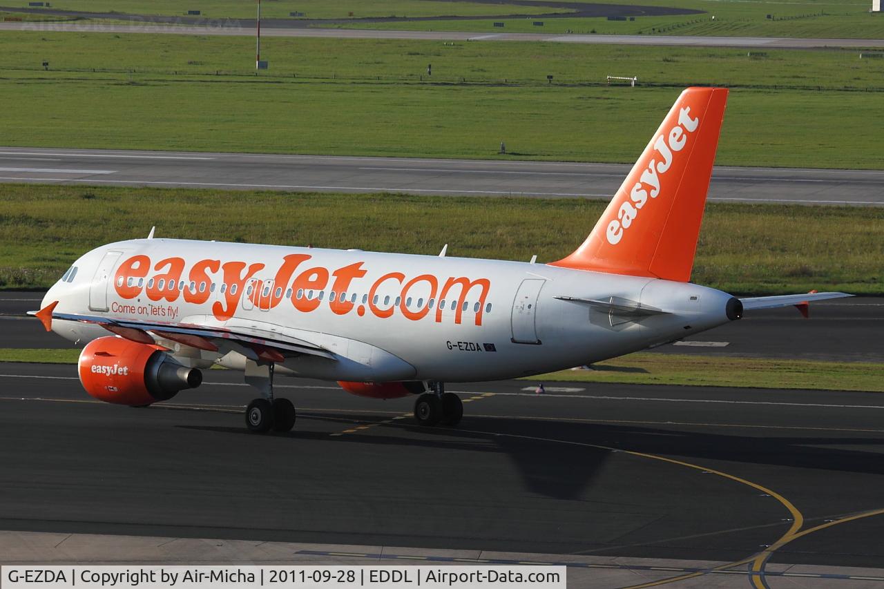 G-EZDA, 2008 Airbus A319-111 C/N 3413, EasyJet, Airbus A319-111, CN: 3413