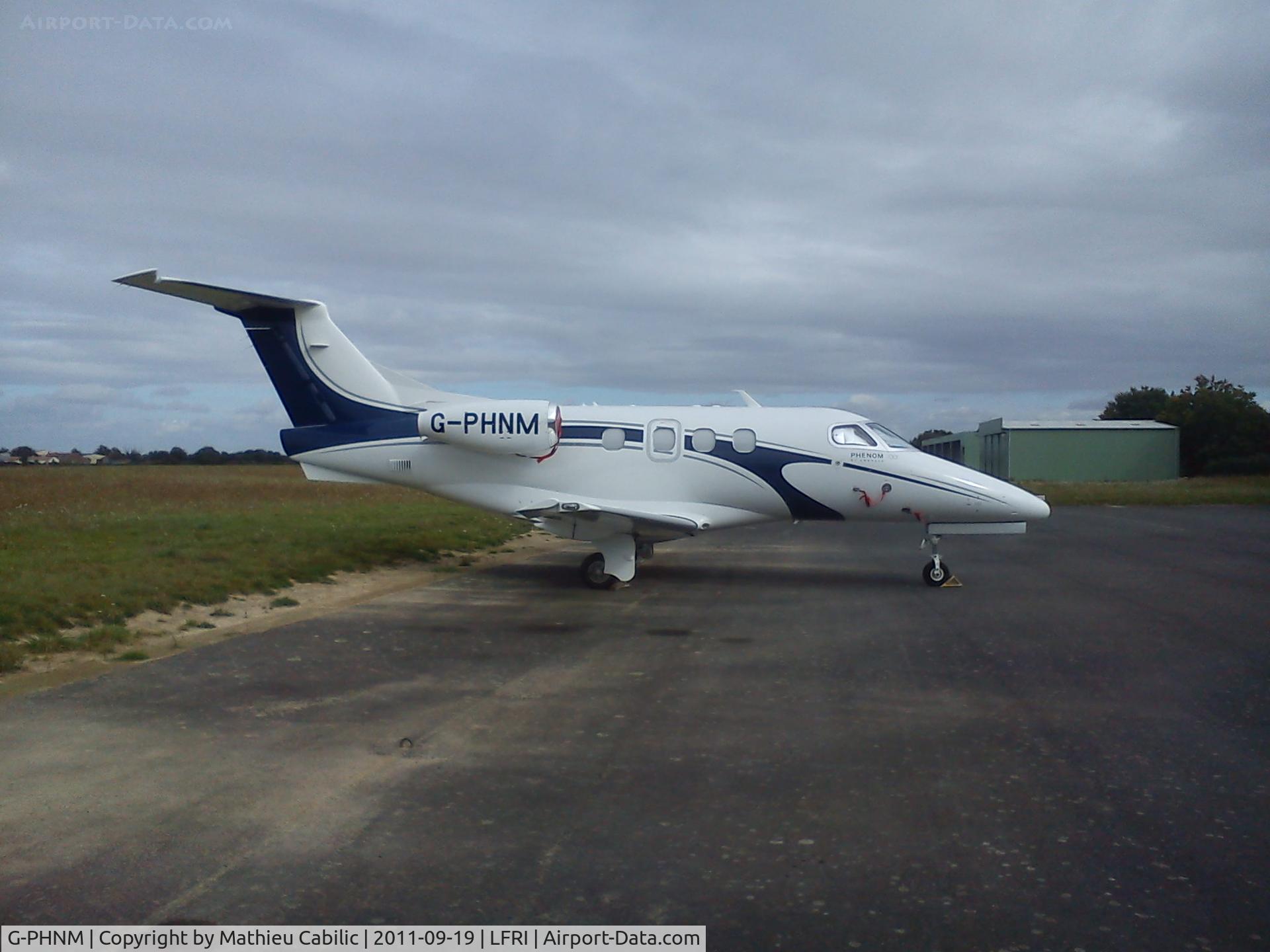 G-PHNM, 2010 Embraer EMB-500 Phenom 100 C/N 50000165, Embraer EMB-500 Phenom 100