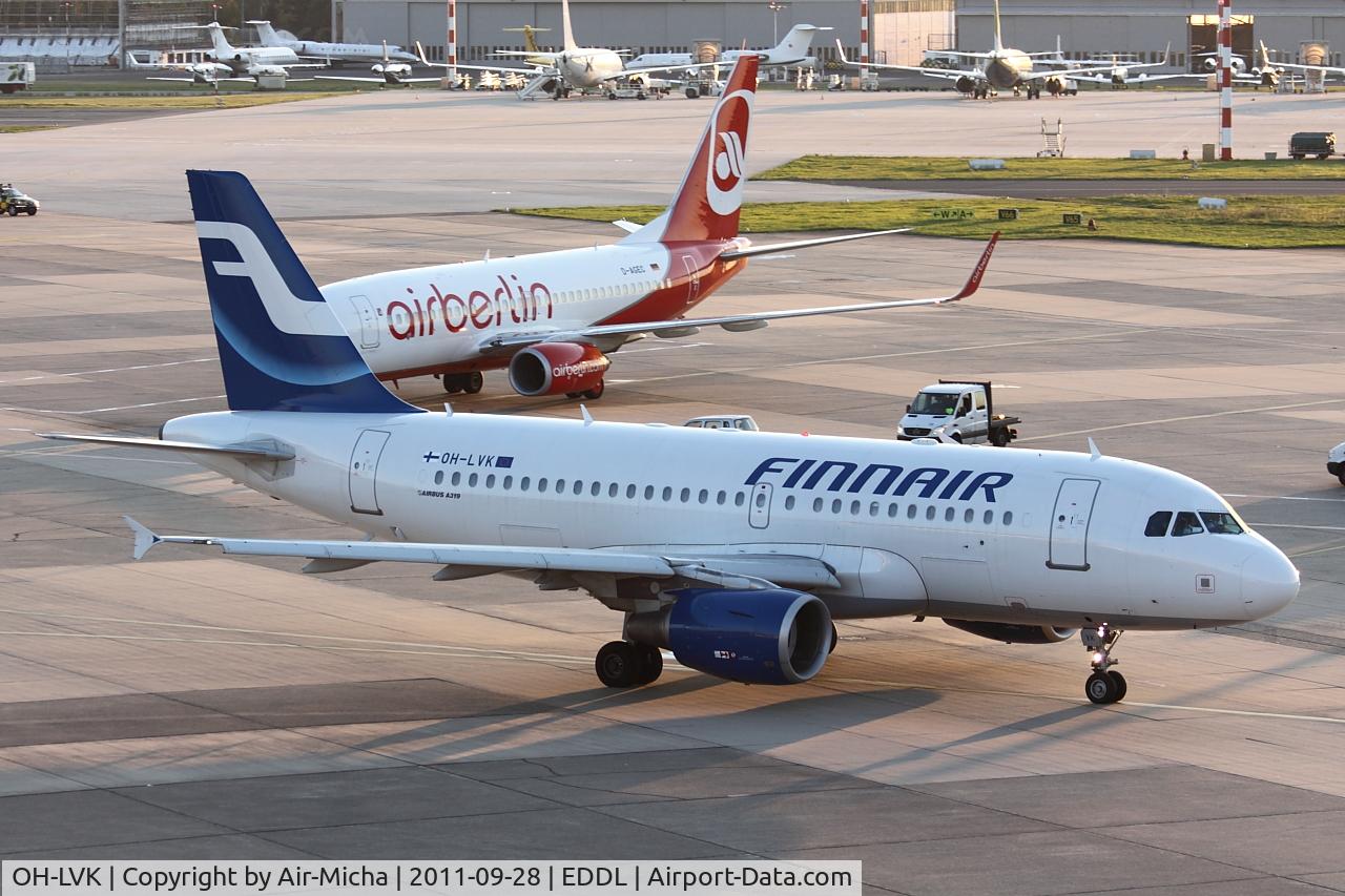 OH-LVK, 2004 Airbus A319-112 C/N 2124, Finnair, Airbus A319-112, CN: 2124