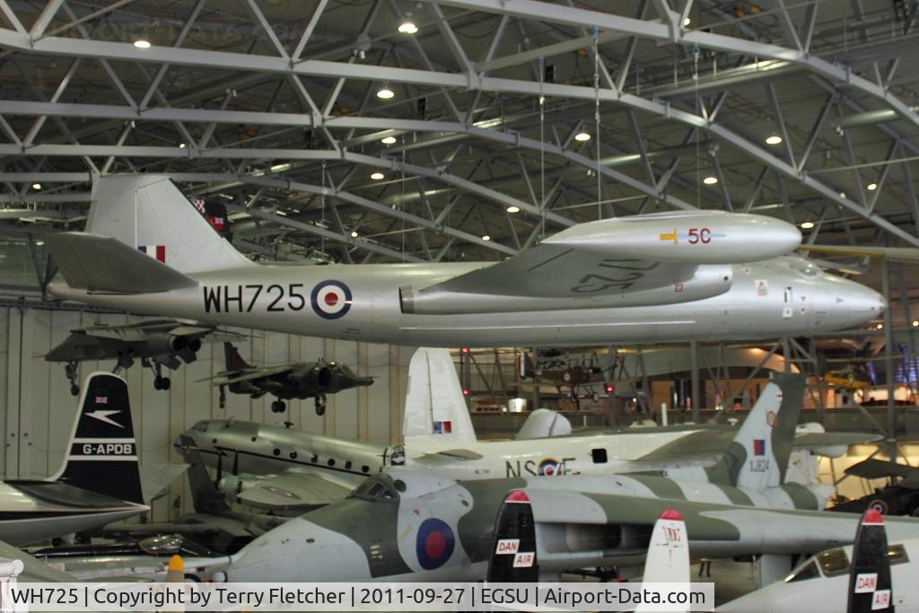 WH725, 1953 English Electric Canberra B.2 C/N EEP71206, Displayed in Hall 1 of Imperial War Museum , Duxford UK
