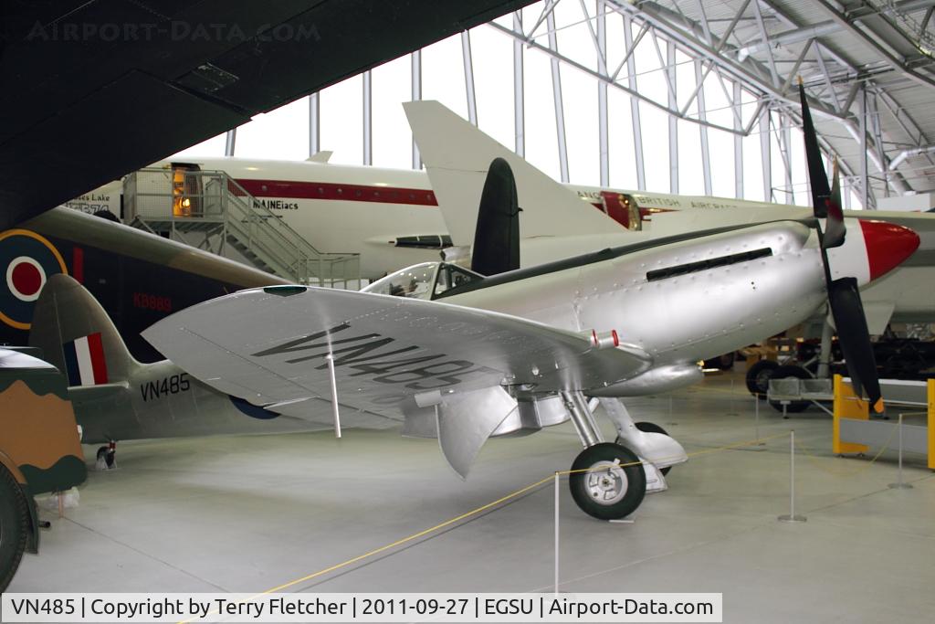 VN485, Supermarine 356 Spitfire F.24 C/N SMAF.21567, Displayed in Hall 1 of Imperial War Museum , Duxford UK