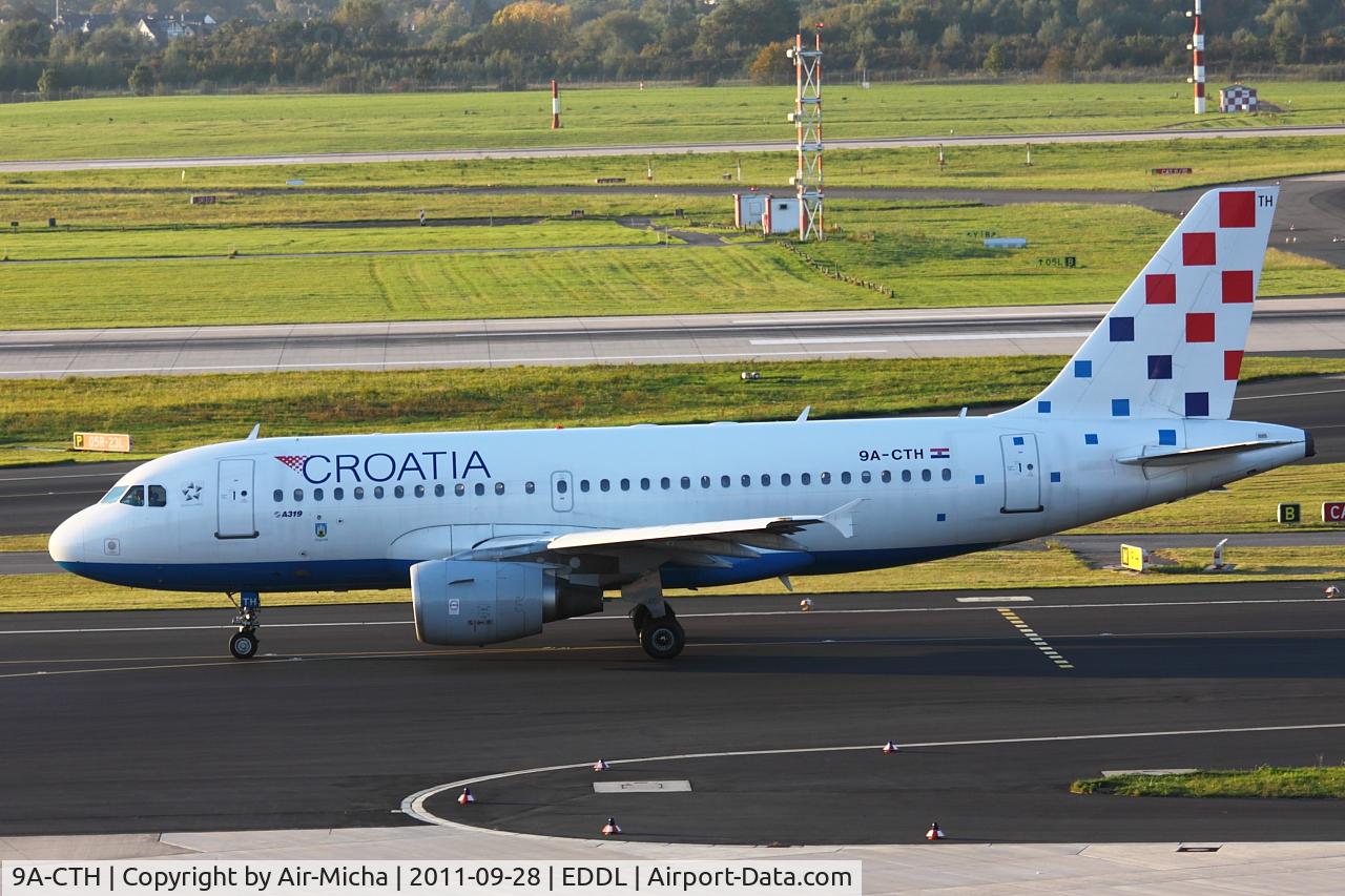 9A-CTH, 1998 Airbus A319-112 C/N 833, Croatia Airlines, Airbus A319-112, CN: 0883, Name: Zagreb