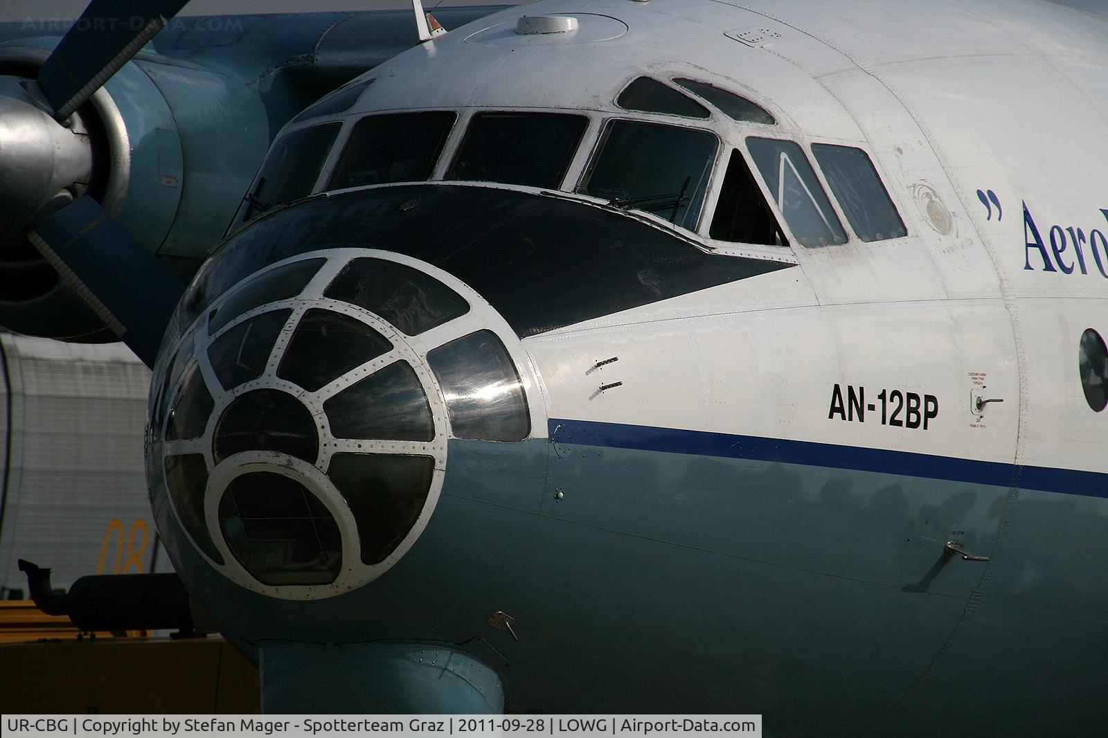 UR-CBG, 1966 Antonov An-12BK C/N 6343705, AN-12 at GRZ