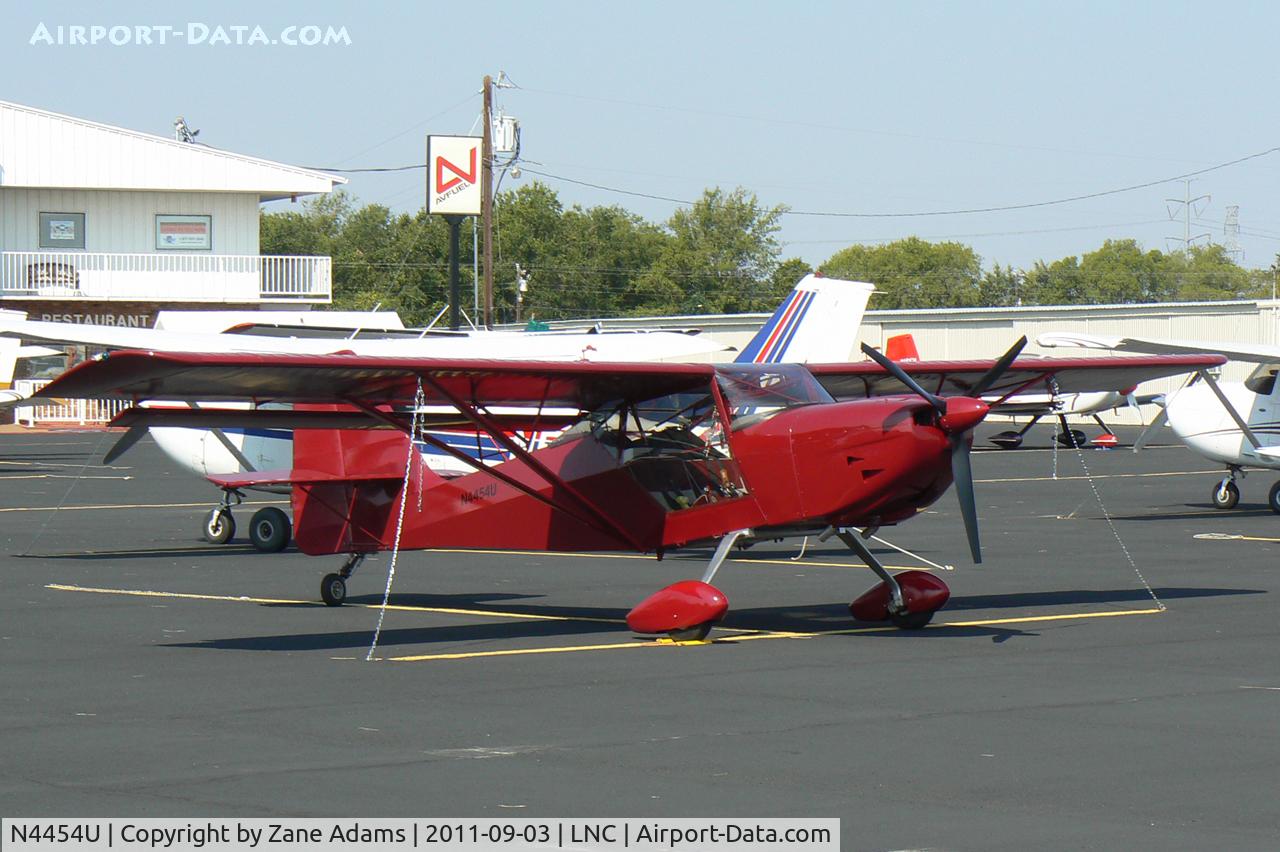 N4454U, 2001 Skystar Kitfox Series 5 C/N S9410-0057, At the 2011 Warbirds on Parade Fly-in at Lancaster Airport, TX