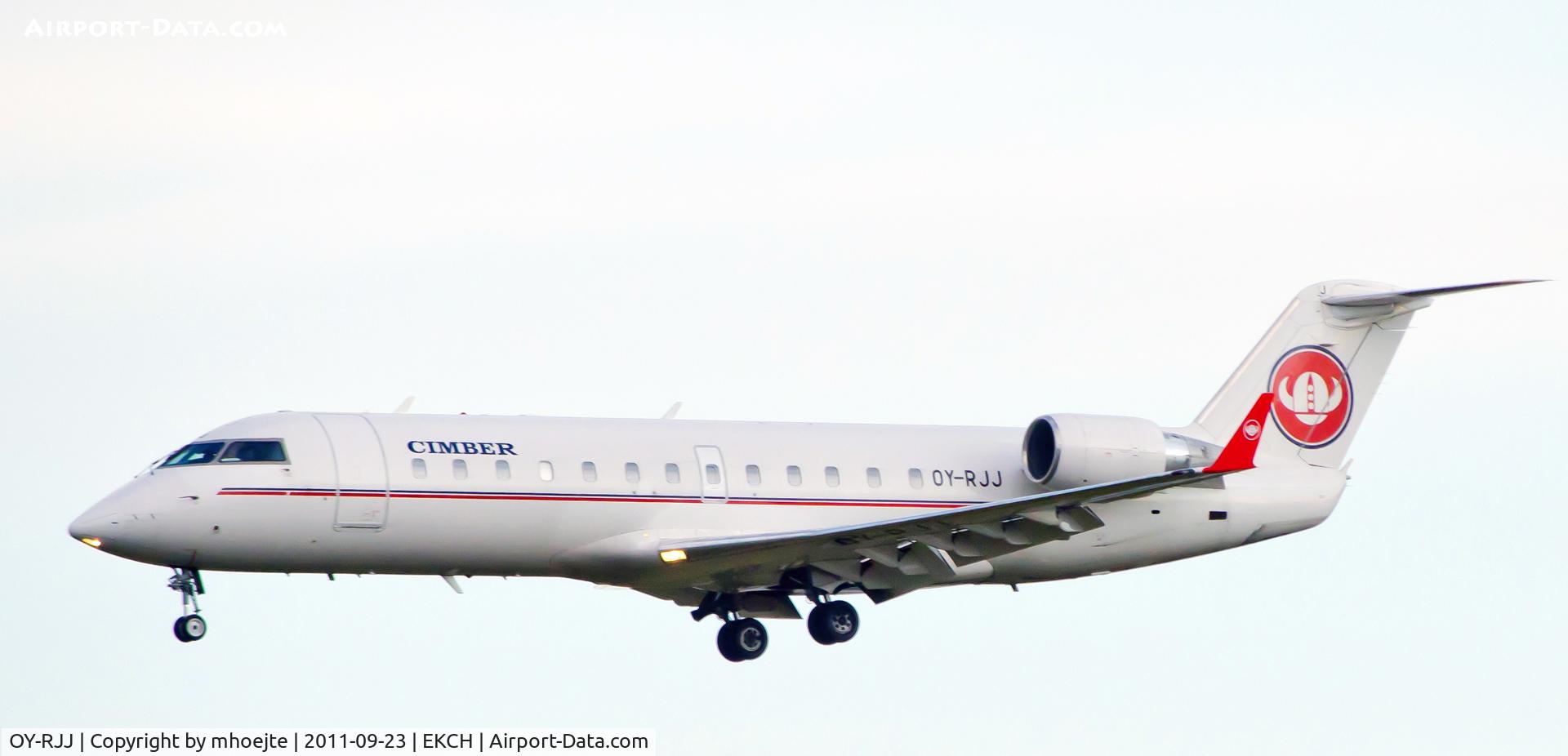 OY-RJJ, 2003 Bombardier CRJ-200ER (CL-600-2B19) C/N 7784, Final Copenhagen Airport