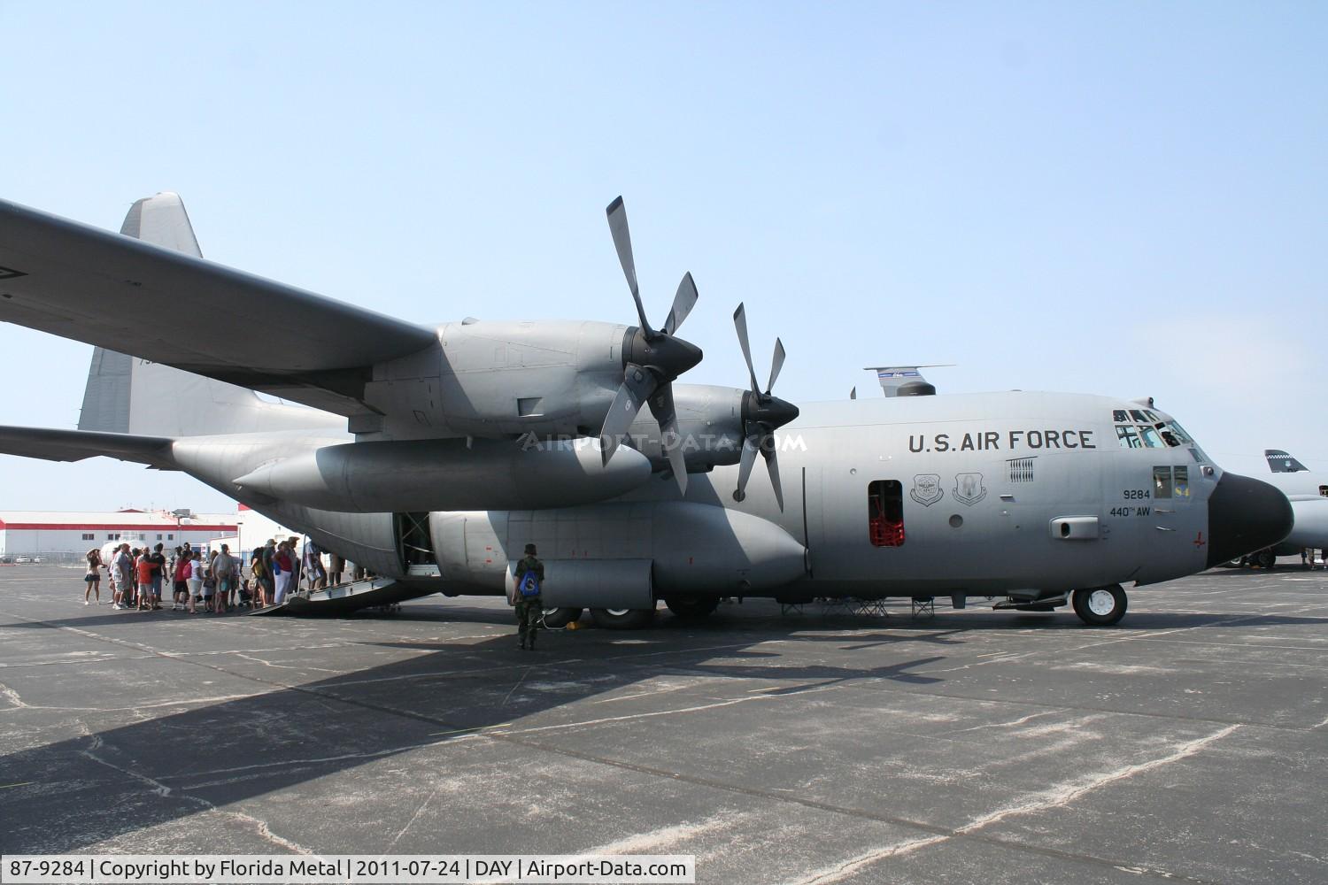 87-9284, 1987 Lockheed C-130H Hercules C/N 382-5125, C-130H