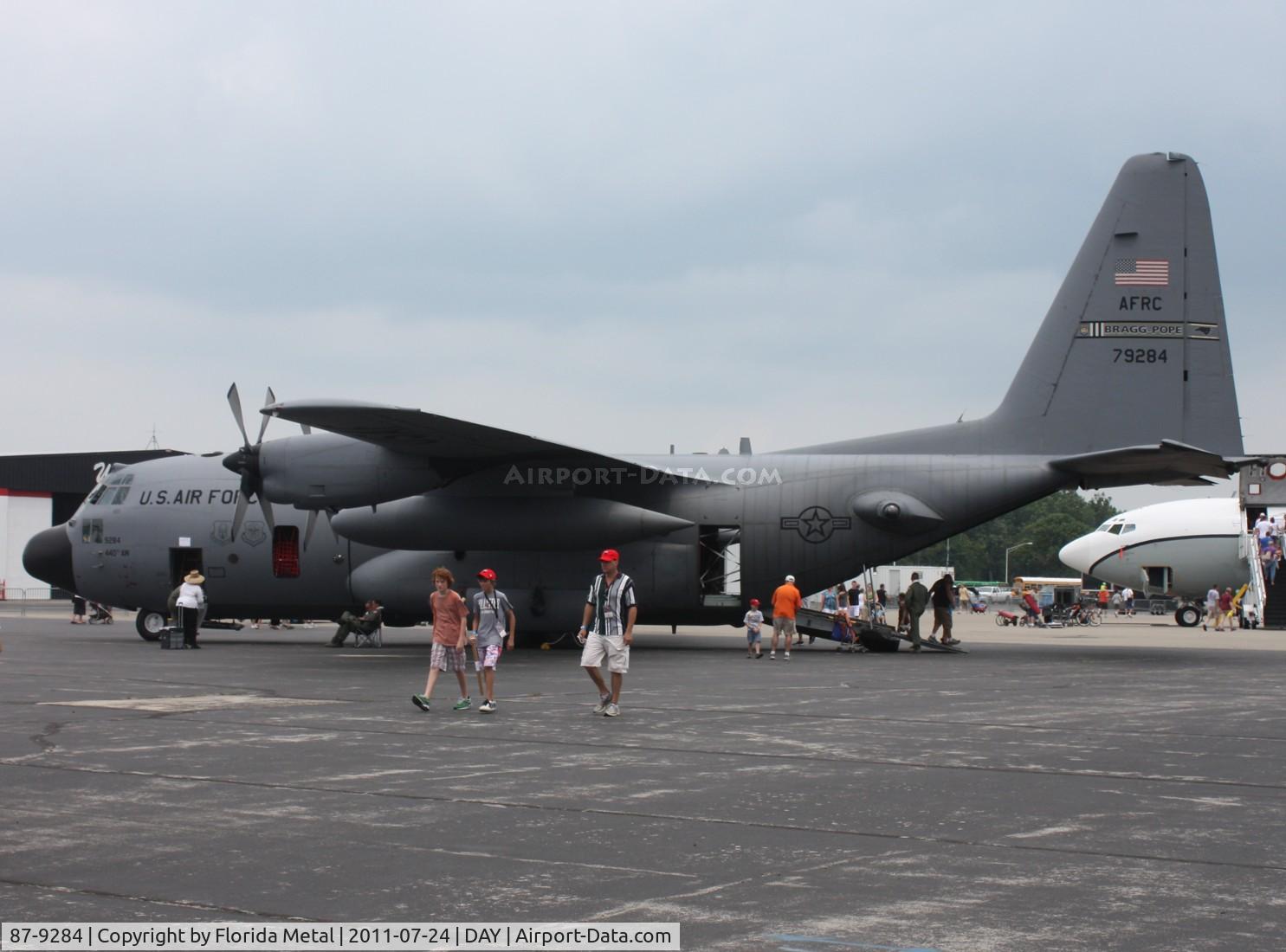 87-9284, 1987 Lockheed C-130H Hercules C/N 382-5125, C-130H
