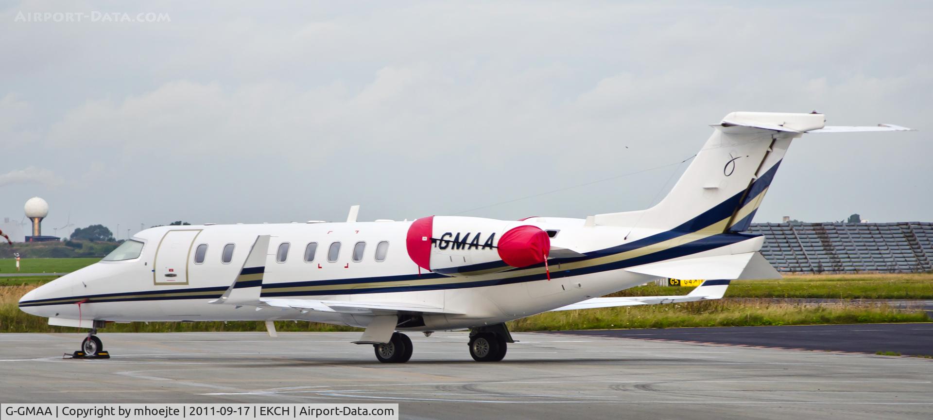 G-GMAA, 2001 Learjet 45 C/N 45-167, Parked Copenhagen Airport