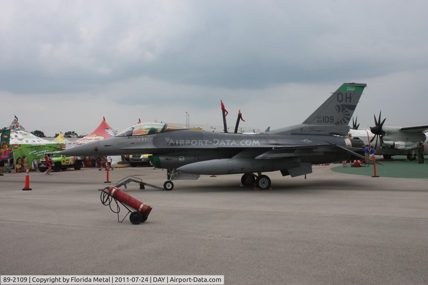 89-2109, 1989 General Dynamics F-16C C/N 1C-262, F-16C
