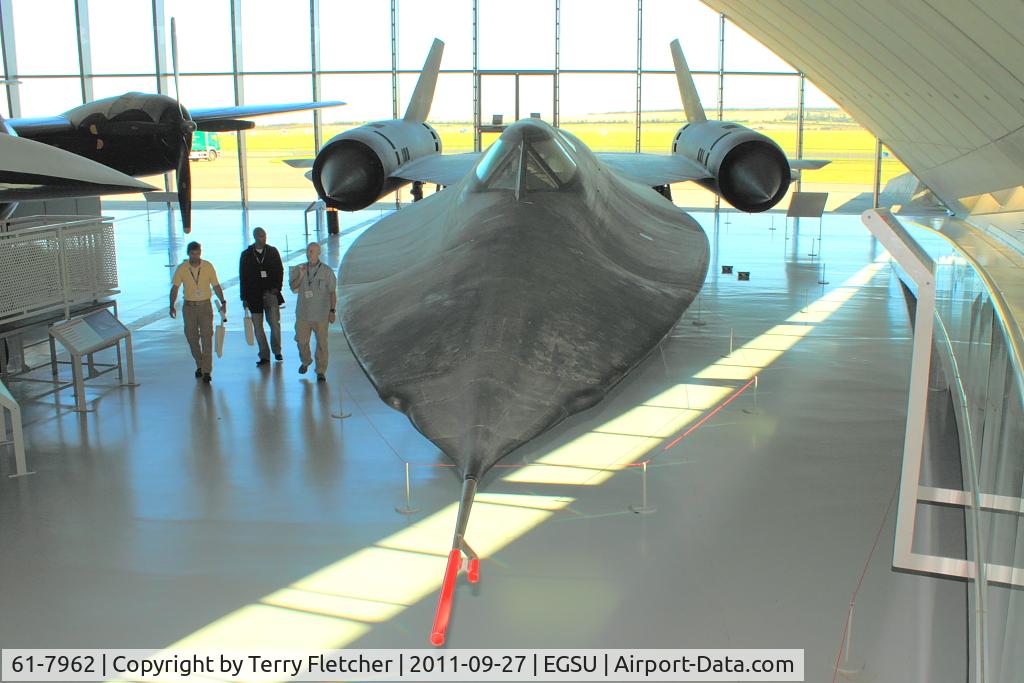 61-7962, 1964 Lockheed SR-71A Blackbird C/N 2013, Exhibited at Imperial War Museum , Duxford