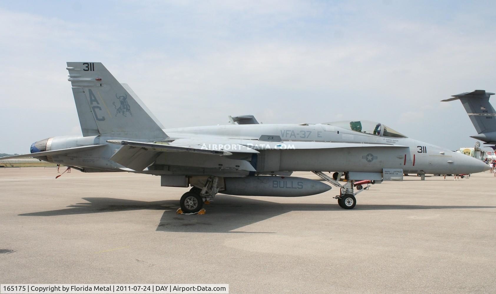 165175, McDonnell Douglas F/A-18C Hornet C/N 1295, F/A-18C