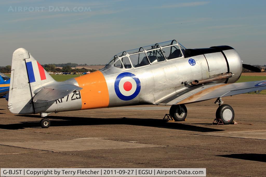 G-BJST, 1953 Canadian Car & Foundry T-6H Harvard Mk.4M C/N 14A-2429, Visiting Duxford