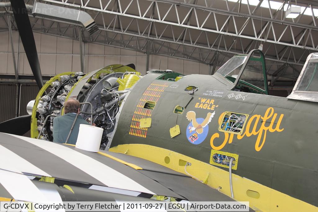 G-CDVX, 1942 Curtiss P-47G Thunderbolt C/N 21953, Exhibited at Imperial War Museum , Duxford