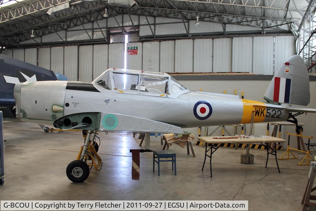 G-BCOU, 1952 De Havilland DHC-1 Chipmunk T.10 C/N C1/0559, Exhibited at Imperial War Museum , Duxford