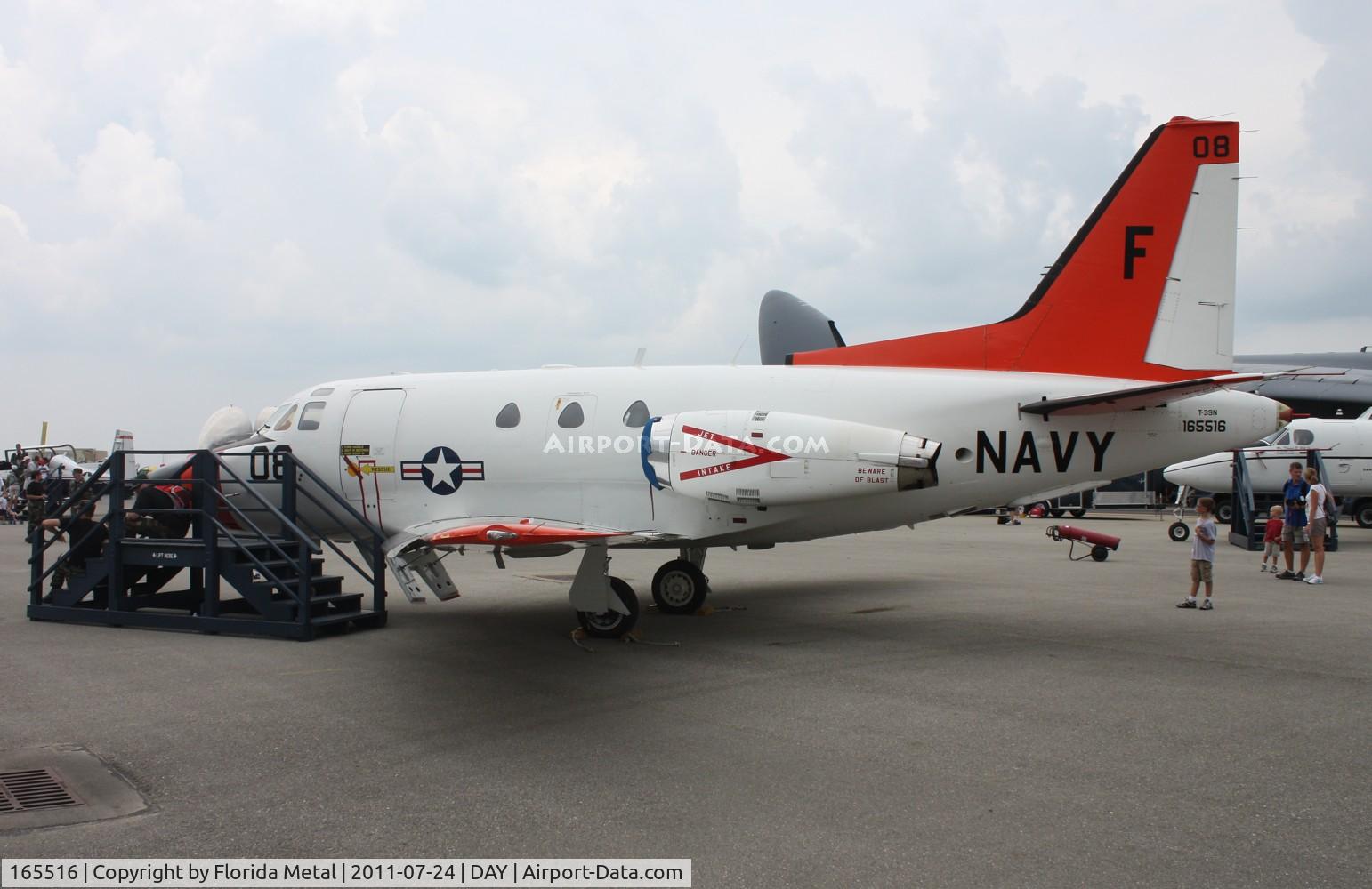 165516, Rockwell T-39N Sabreliner C/N 282-090, T-39N