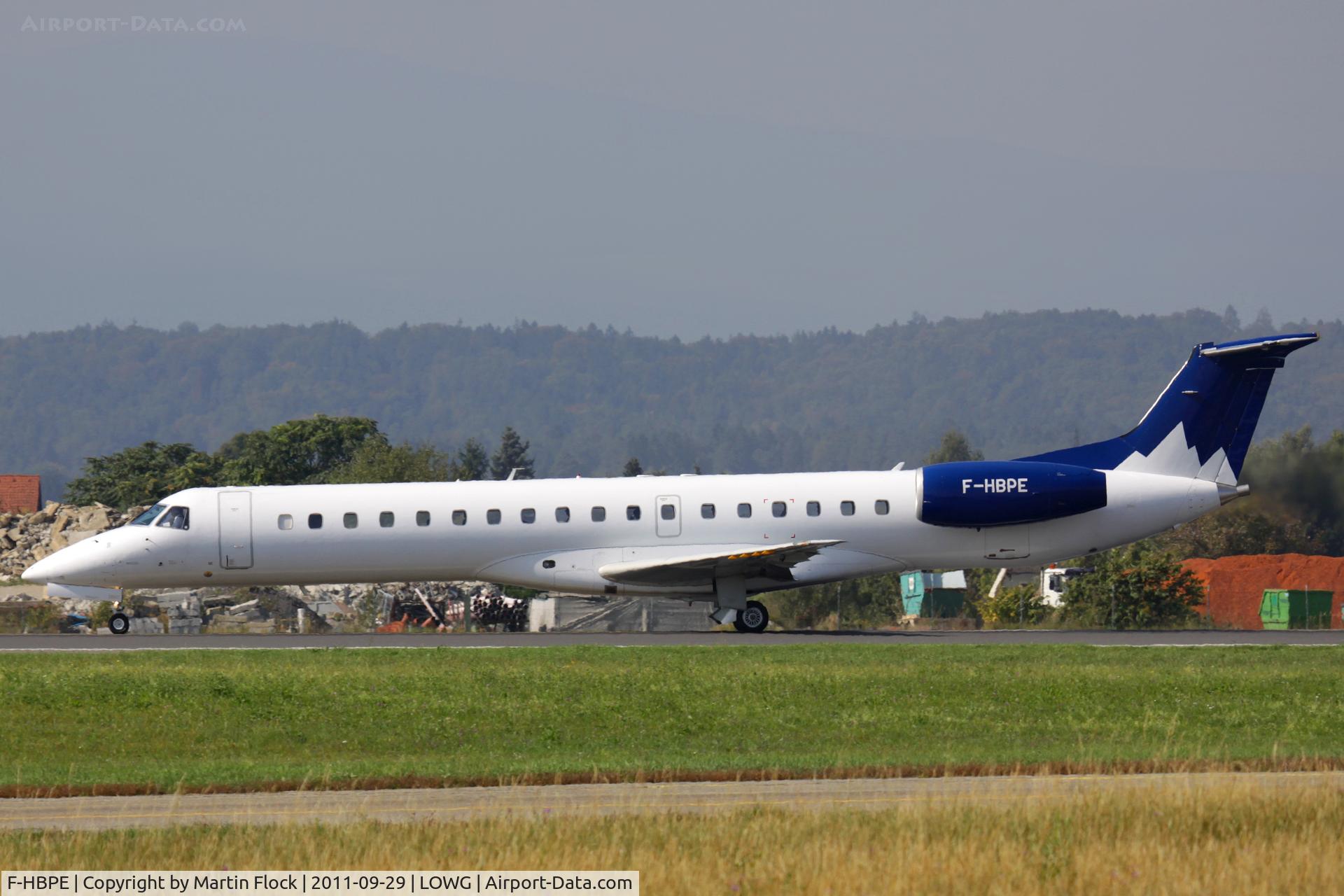 F-HBPE, 1998 Embraer ERJ-145LR (EMB-145LR) C/N 145106, .....