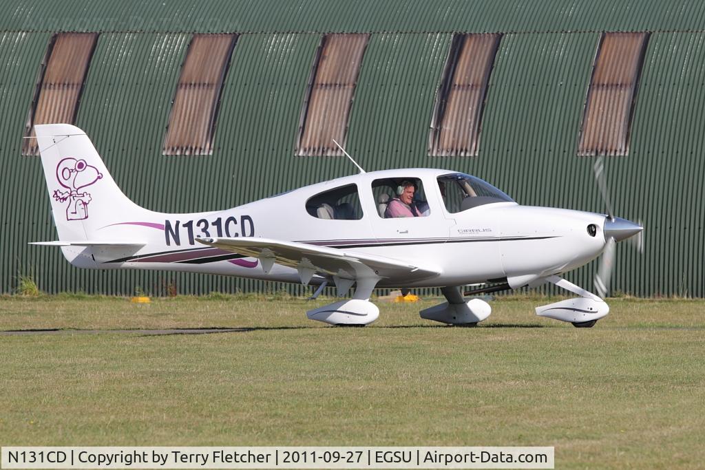 N131CD, 2000 Cirrus SR20 C/N 1031, At Duxford