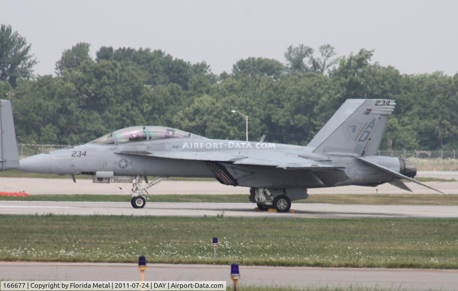 166677, Boeing F/A-18F Super Hornet C/N F155, F/A-18F