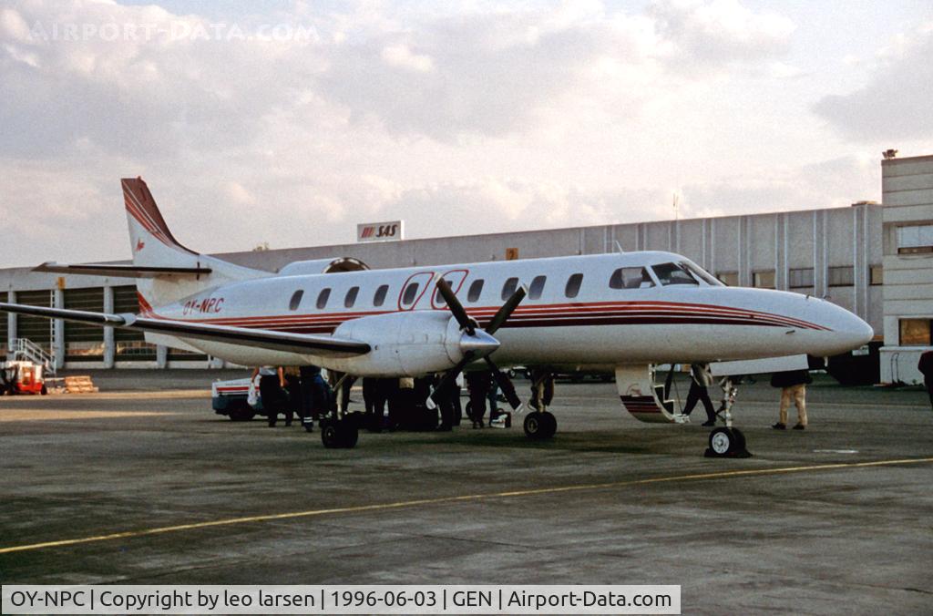 OY-NPC, 1989 Fairchild SA-227AC Metro III C/N AC-748B, GEN Gardermoen Norway 3.6.96